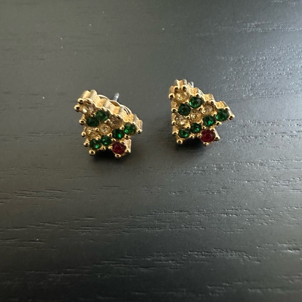 Women’s stud earrings Christmas tree